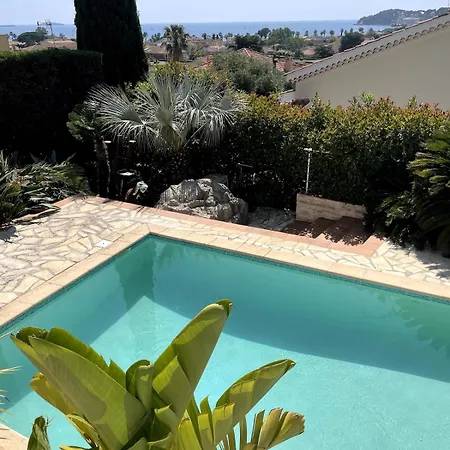 Au Calme, Piscine Et Vue Imprenable 빌라 식스포즈레스플라지스